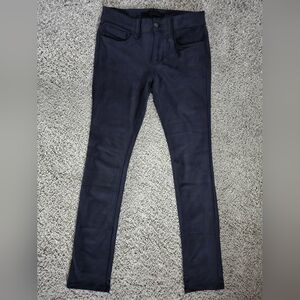 Joe's Jeans Flawless The Icon Velvet Skinny jeans Dark Blue Size 26